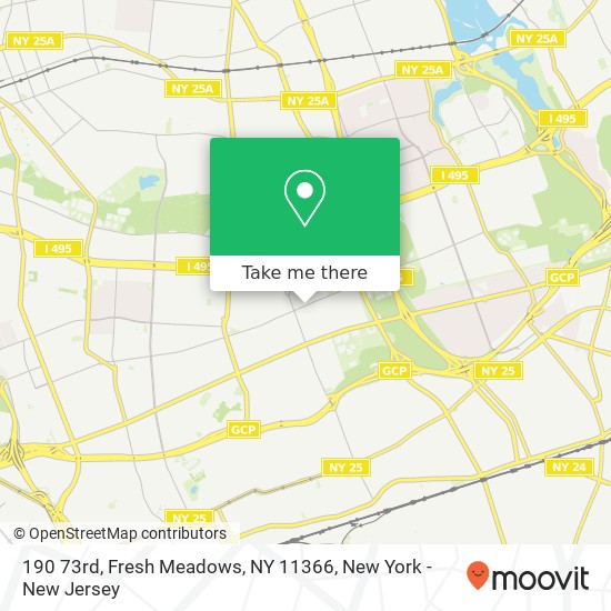 190 73rd, Fresh Meadows, NY 11366 map
