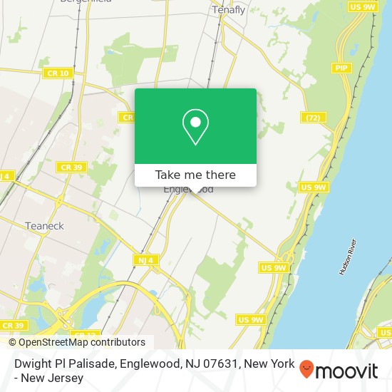 Dwight Pl Palisade, Englewood, NJ 07631 map