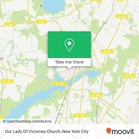 Our Lady Of Victories Church map