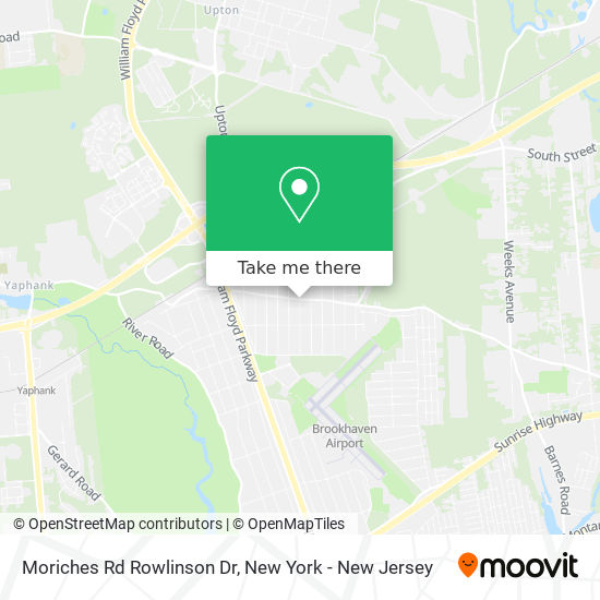 Mapa de Moriches Rd Rowlinson Dr