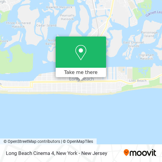 Mapa de Long Beach Cinema 4