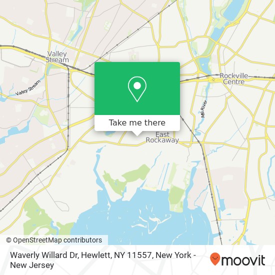 Waverly Willard Dr, Hewlett, NY 11557 map