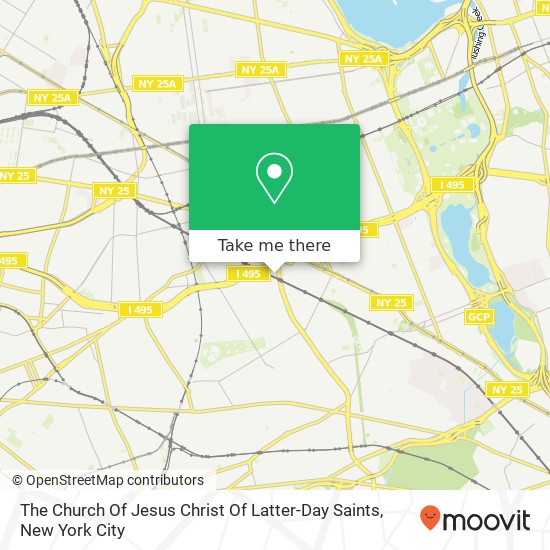 Mapa de The Church Of Jesus Christ Of Latter-Day Saints