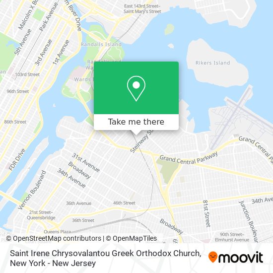 Saint Irene Chrysovalantou Greek Orthodox Church map