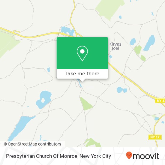 Presbyterian Church Of Monroe map