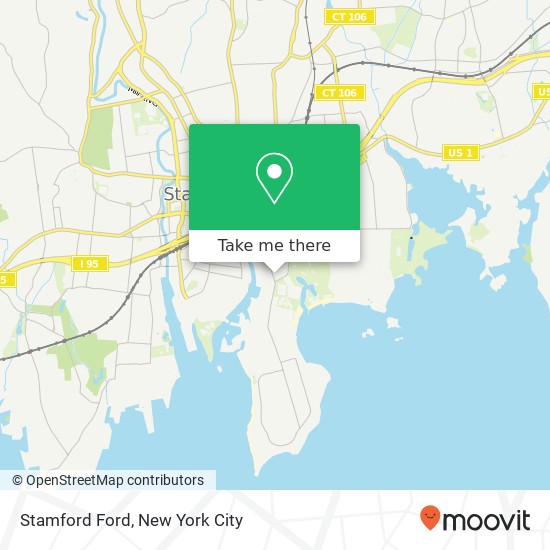 Mapa de Stamford Ford