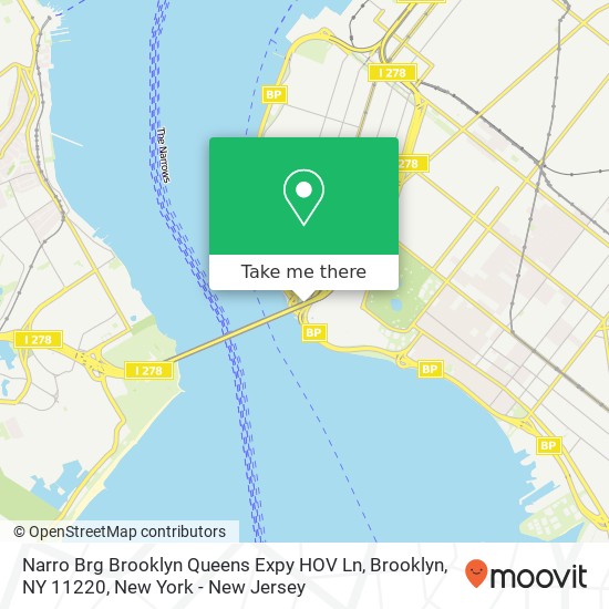 Narro Brg Brooklyn Queens Expy HOV Ln, Brooklyn, NY 11220 map