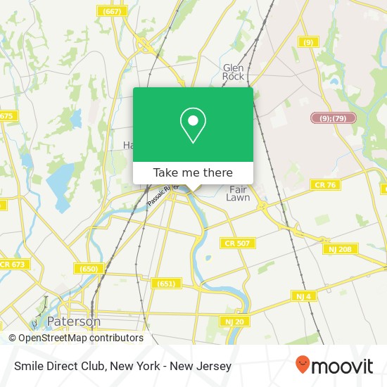 Smile Direct Club map