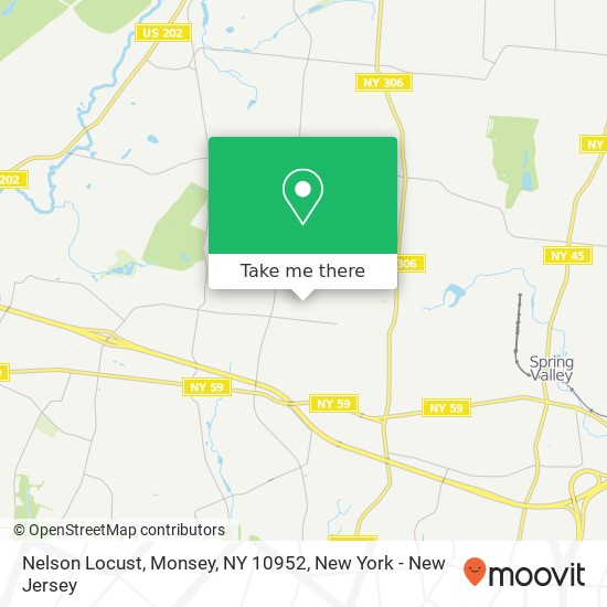 Nelson Locust, Monsey, NY 10952 map