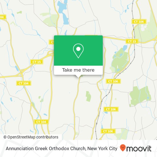 Mapa de Annunciation Greek Orthodox Church