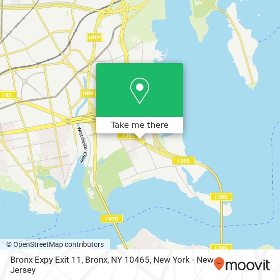 Bronx Expy Exit 11, Bronx, NY 10465 map