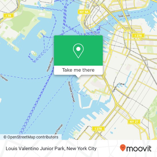 Louis Valentino Junior Park map