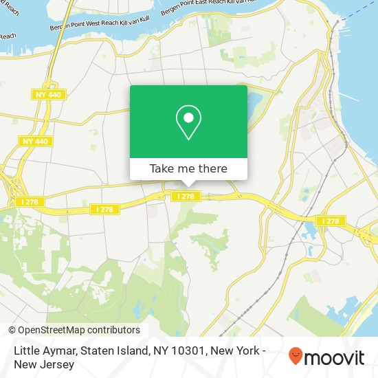Little Aymar, Staten Island, NY 10301 map