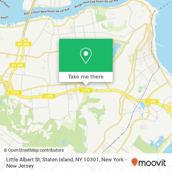 Little Albert St, Staten Island, NY 10301 map
