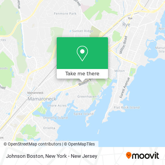 Mapa de Johnson Boston