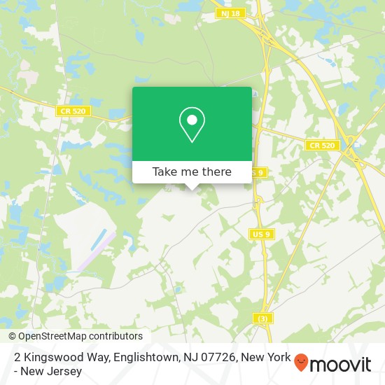 2 Kingswood Way, Englishtown, NJ 07726 map