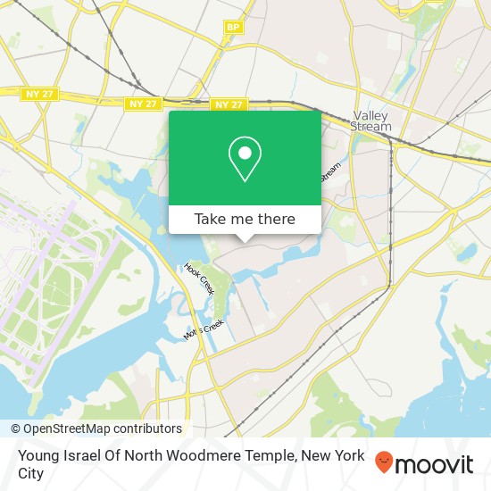 Young Israel Of North Woodmere Temple map