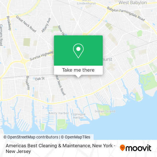 Americas Best Cleaning & Maintenance map