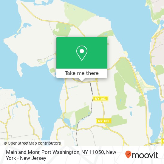 Main and Monr, Port Washington, NY 11050 map