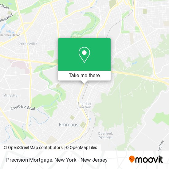 Precision Mortgage map