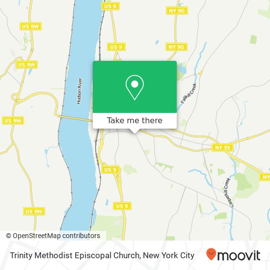 Trinity Methodist Episcopal Church map