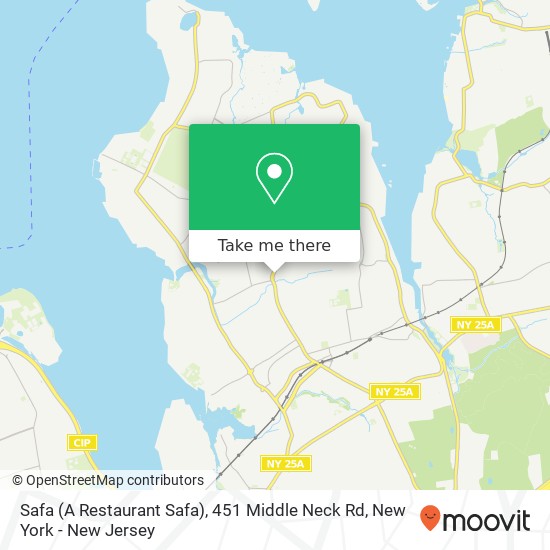 Safa (A Restaurant Safa), 451 Middle Neck Rd map