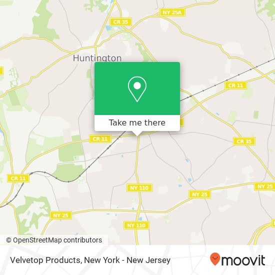 Mapa de Velvetop Products