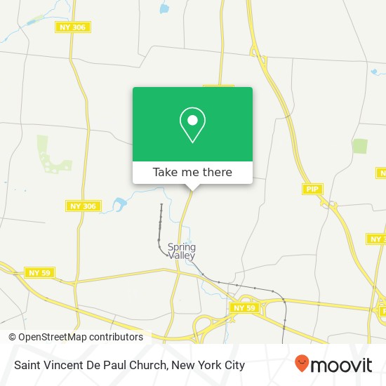 Mapa de Saint Vincent De Paul Church