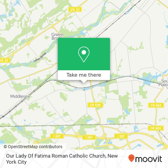 Our Lady Of Fatima Roman Catholic Church map