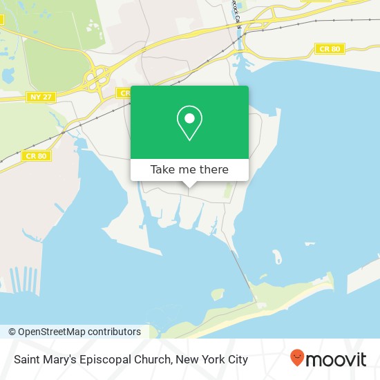Mapa de Saint Mary's Episcopal Church