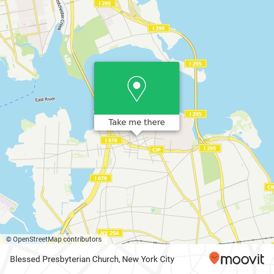 Mapa de Blessed Presbyterian Church