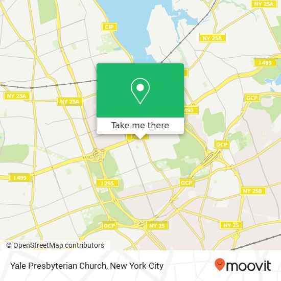 Yale Presbyterian Church map