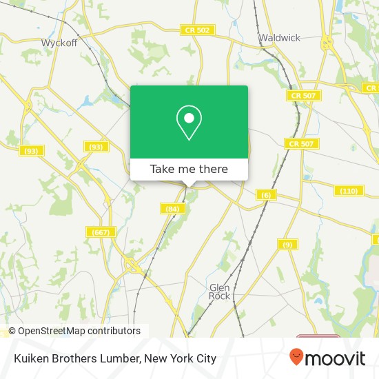 Mapa de Kuiken Brothers Lumber