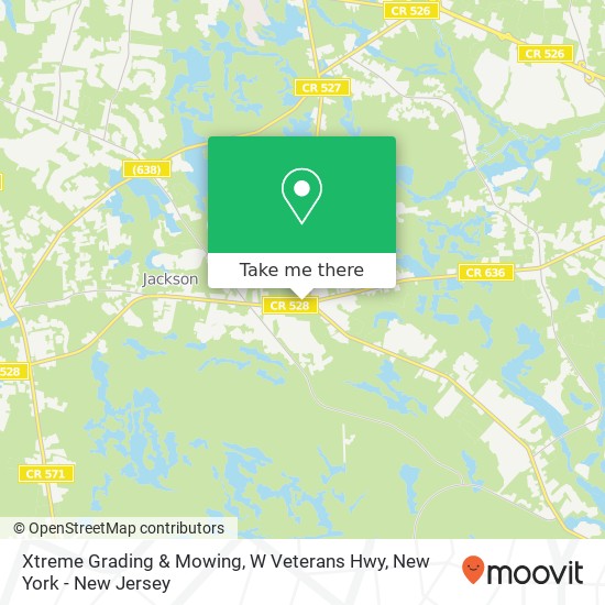 Xtreme Grading & Mowing, W Veterans Hwy map