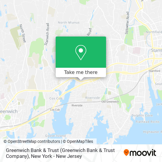 Mapa de Greenwich Bank & Trust