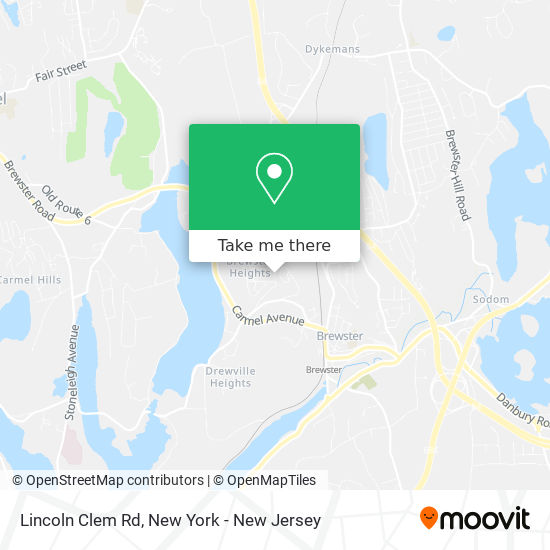 Mapa de Lincoln Clem Rd