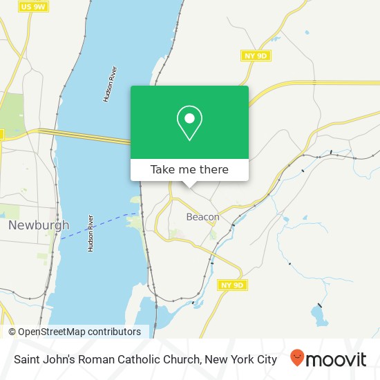 Mapa de Saint John's Roman Catholic Church