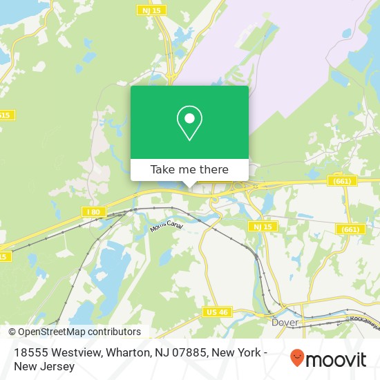 18555 Westview, Wharton, NJ 07885 map