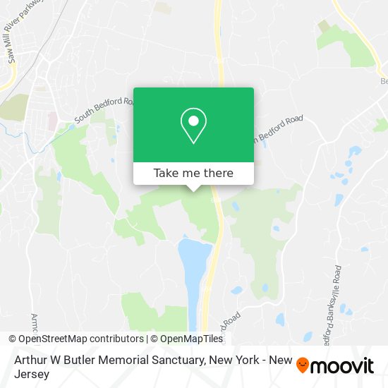 Arthur W Butler Memorial Sanctuary map