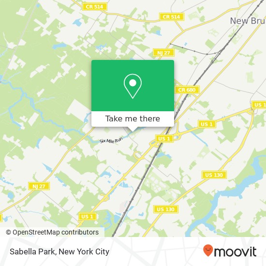 Mapa de Sabella Park