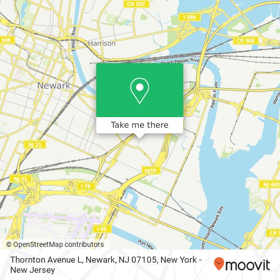 Thornton Avenue L, Newark, NJ 07105 map