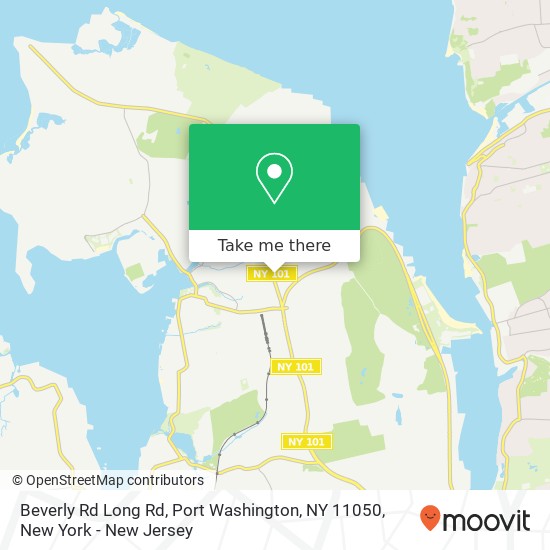 Beverly Rd Long Rd, Port Washington, NY 11050 map