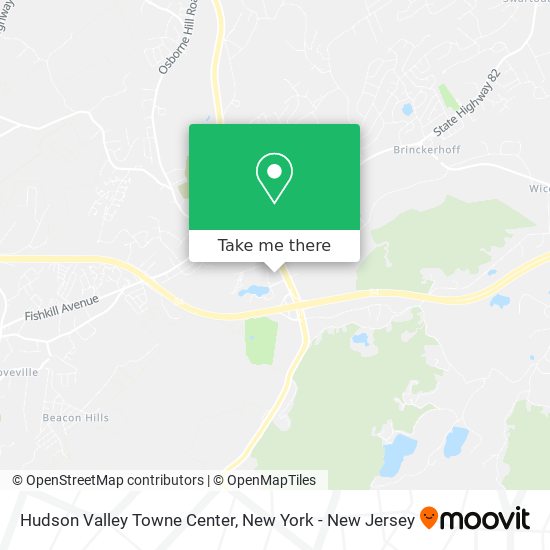 Mapa de Hudson Valley Towne Center