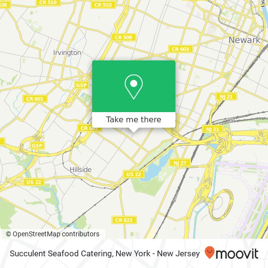 Succulent Seafood Catering map