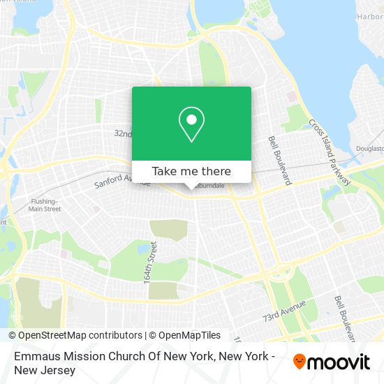 Emmaus Mission Church Of New York map