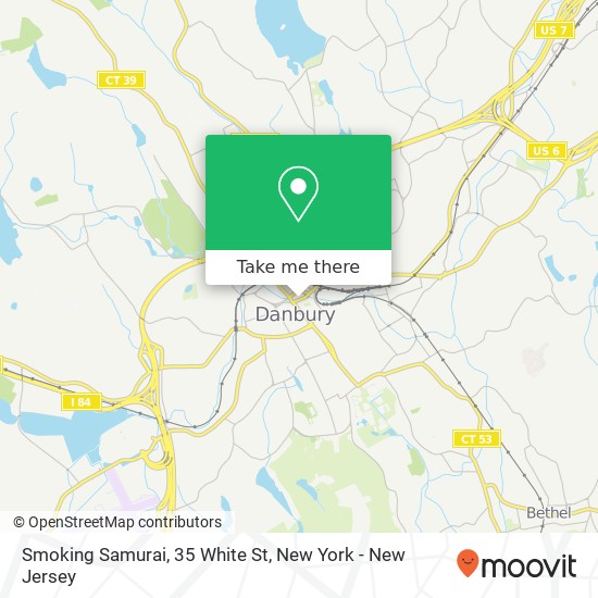 Mapa de Smoking Samurai, 35 White St