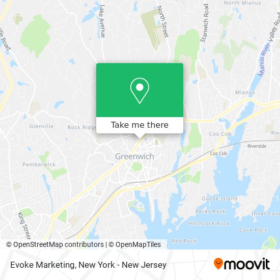 Evoke Marketing map