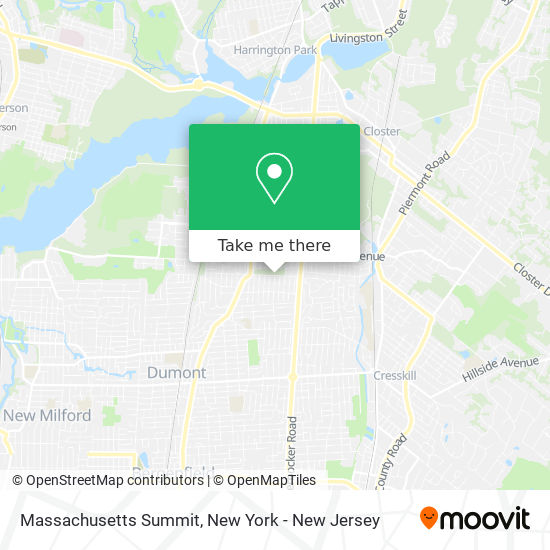 Mapa de Massachusetts Summit
