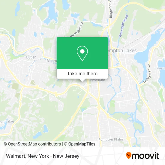 Walmart map