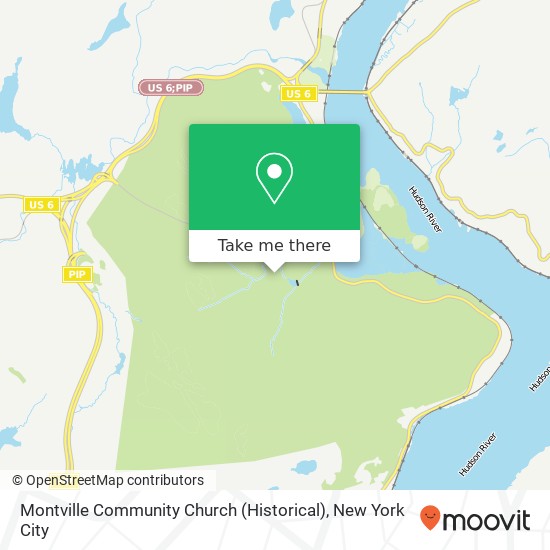 Mapa de Montville Community Church (Historical)